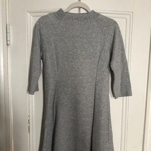 Uniqlo Grey Jersey Dress Medium